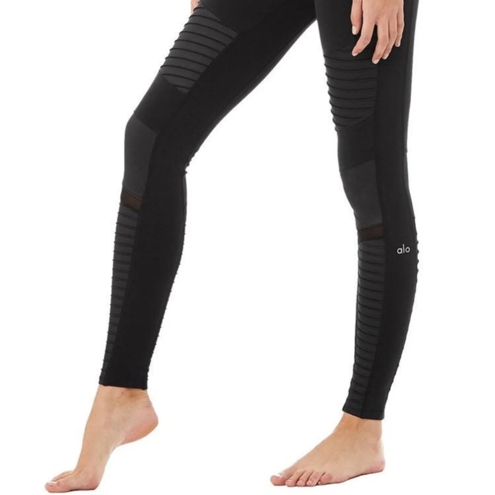 ALO High Rise Moto Leggings
